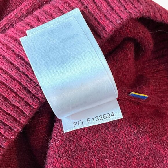 FJALLRAVEN Ovik Knit Sweater 100% Wool Pullover Sweden Nordic Size Large L - Picture 12 of 12